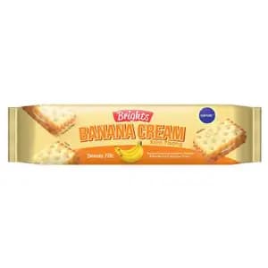 Banana Flavoured Sandwich Biscuits - Oxford