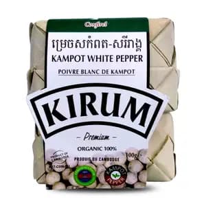 Organic Kampot White Pepper - Kirum