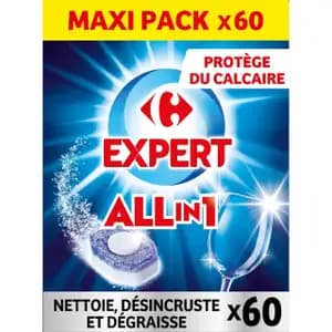 All in One Dishwash Tablets - Carrefour