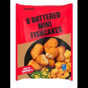 Battered Mini Fishcakes - Iceland