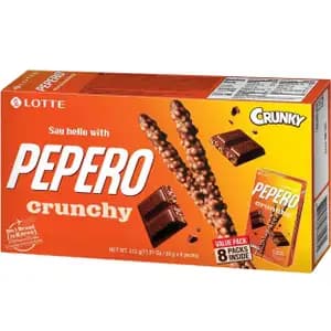 Pepero Crunchy Value Pack - Lotte