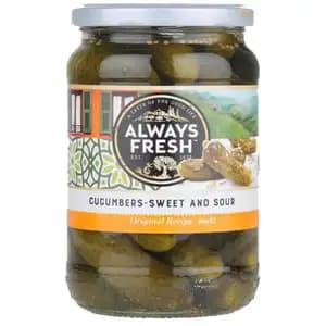 Original Sweet & Sour Cucumbers - Always Fresh