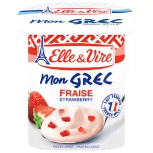 Strawberry Greek Yogurt - Elle & Vire