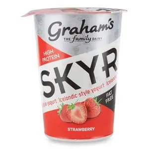 Strawberry Yogurt Icelandic Style - Graham's