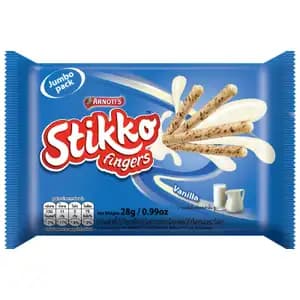 Stikko Fingers Vanilla - Arnott's