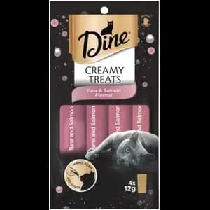 Creamy Treats Tuna & Salmon Flavour - Dine