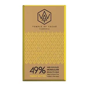 49% Peanut Butter Dark Chocolate - Wat Chocolate