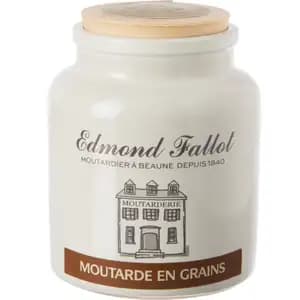 Seed Style Dijon Mustard (Stoneware Pot) - Fallot