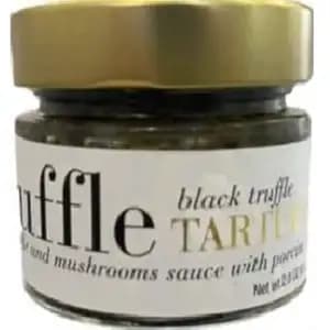 Black Truffle Sauce 5% Anchovies & Porcini Mushroom - Geofoods