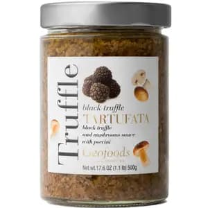 Black Truffle Sauce 5% with Porcini Mushroom - Geofoods
