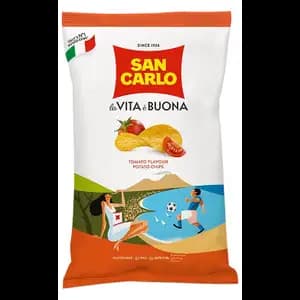 Potato Chips Tomato Flavour - San Carlo