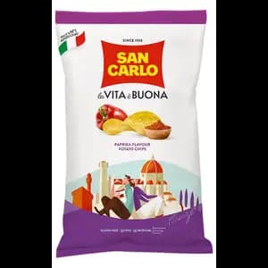 Potato Chips Paprika Flavour - San Carlo