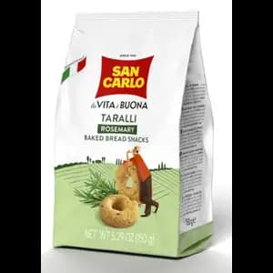 Taralli Rosemary Baked Bread - San Carlo