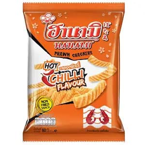 Prawn Crackers Hot Chilli Flavor - Hanami