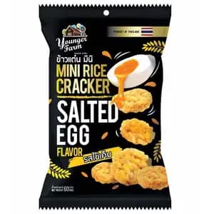 Mini Rice Cracker Salted Egg - Younger Farm