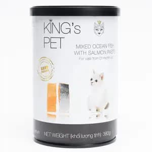 Mixed Ocean Fish with Salmon Paste - King's Pet