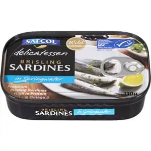 Brisling Sardines in Springwater  - Safcol