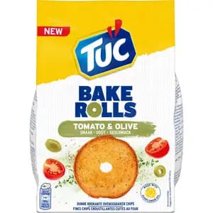 Tuc Tomato & Olive Bake Rolls - LU