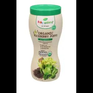 Organic Riceberry Puffs Mixed Vegies - Baby Natura