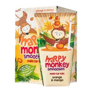 Orange & Mango Smoothie - Happy Monkey