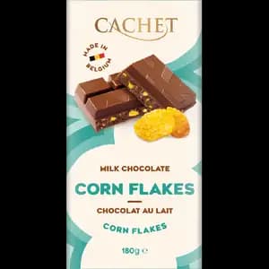 Milk Chocolate with Corn Flakes - Cachet