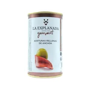 Green Olive Stuffed Anchovy  - La Explanada