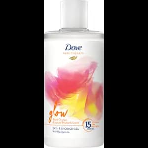 Glow Bath & Shower Gel Blood Orange & Rhubarb Scent - Dove