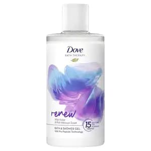 Renew Bath & Shower Gel Wild Violet & Pink Hibuscus Scent - Dove