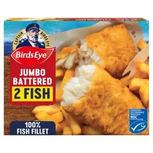 Jumbo Battered Fish Fillet - BirdsEye