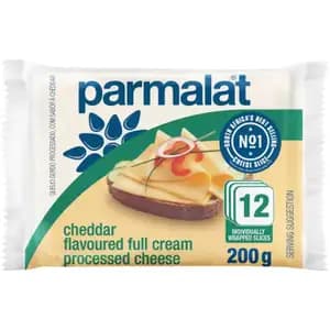 Cheddar Full Cream Processed Cheese - Parmalat