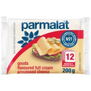 Gouda Full Cream Processed Cheese - Parmalat