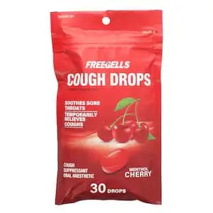 Cough Drops Menthol Cherry  - FreeGells