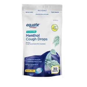 Menthol Cough Drops - Equate