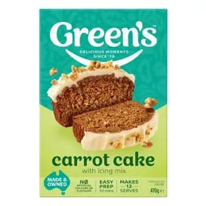 Carrot Cake with Icing Mix - Green's