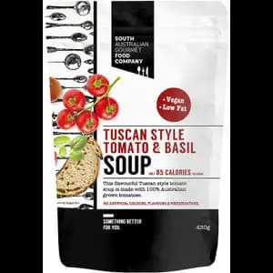 Tuscan Style Tomato & Basil Soup  - South Australian Food Company