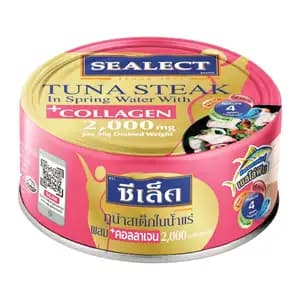 Tuna Steak in Spring Water with + Collagen 2000mg - Sealect