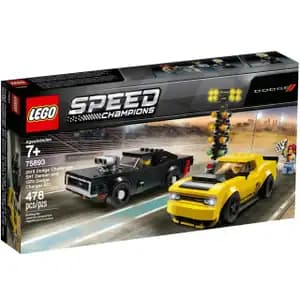 2018 Dodge Challenger SRT Demon and 1970 Dodge Charger R/T - Lego