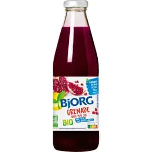 Organic Pomegranate Juice No Added Sugar - Bjorg