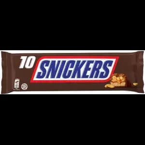 Peanut & Caramel Chocolate Bars	 - Snickers