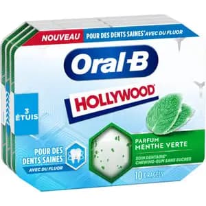 O-ral B Mint Chewing Gums - Hollywood 