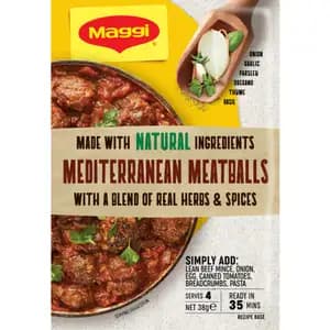 Mediterranean Meatballs Recipe Base - Maggi