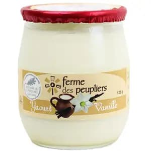 Vanilla Yogurt - Ferme des Peupliers