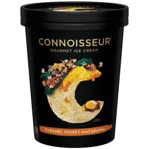 Caramel Honey Macadamia Ice Cream - Connoisseur