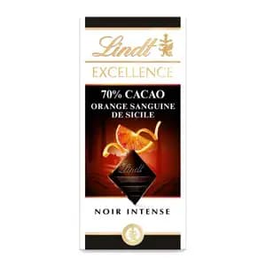 Dark Chocolate 70% Sicilian Blood Orange - Lindt