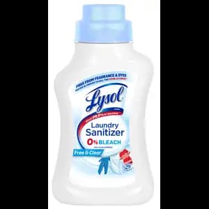 Laundry Sanitizer Free & Clear 0% Bleach - Lysol