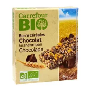 Organic Chocolate Cereal Bar - Carrefour