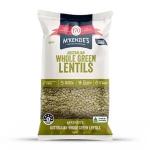 Whole Green Lentils - McKenzie's