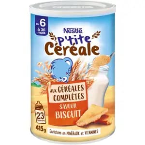 Wholegrain Biscuit Flavor Cereal from 6 Months - Nestlé