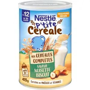 Hazelnut Flavor Cereal Wholegrain Biscuit from 12 Months - Nestlé