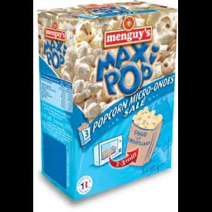 Microwave Popcorn with Salt - Menguy's